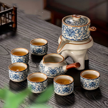 Conjunto Peônia Imperial - Kit oriental para cerimônia do chá (Gongfu Cha)