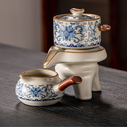 Conjunto Peônia Imperial - Kit oriental para cerimônia do chá (Gongfu Cha)