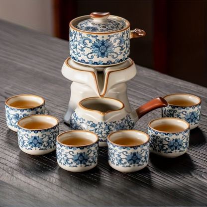 Conjunto Peônia Imperial - Kit oriental para cerimônia do chá (Gongfu Cha)