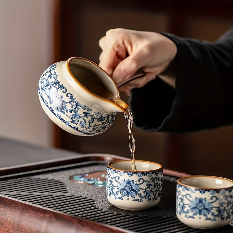 Conjunto Peônia Imperial - Kit oriental para cerimônia do chá (Gongfu Cha)