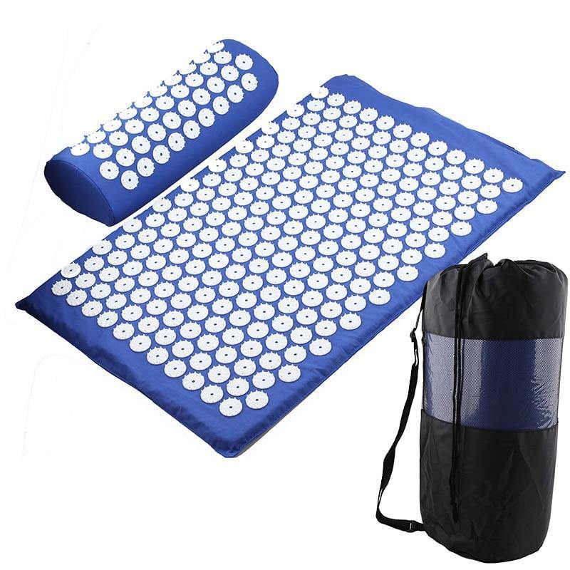 KIT: Tapete Massageador de Acupressão RelaxingMAT™ + Almofada + Bolsa de Brinde - Empório Zem