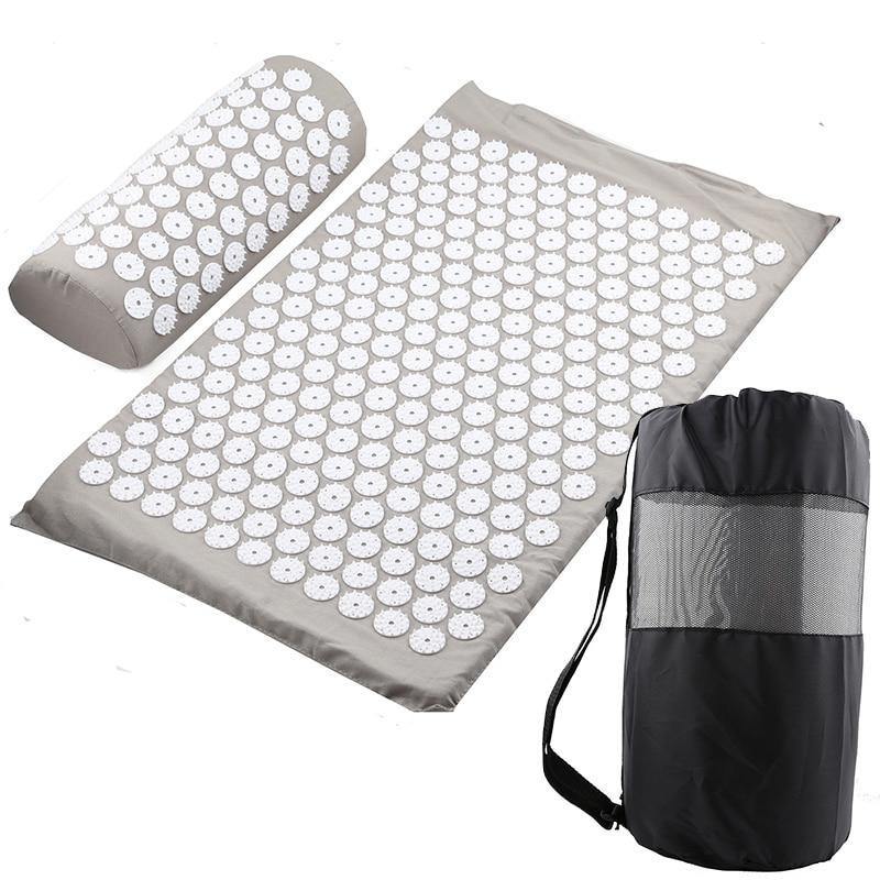 KIT: Tapete Massageador de Acupressão RelaxingMAT™ + Almofada + Bolsa de Brinde - Empório Zem