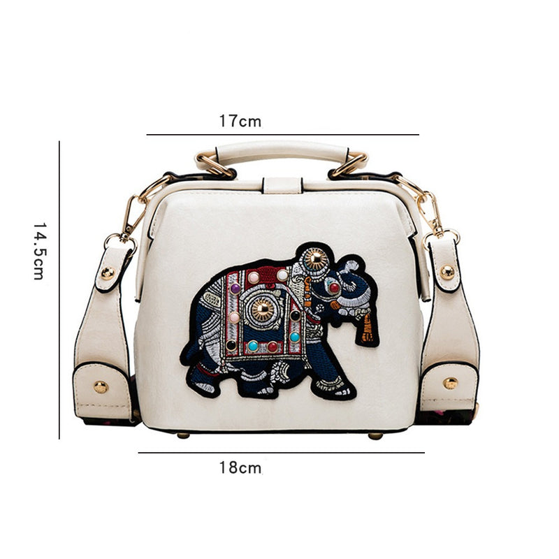 Bolsa Elefante Indiano - Estilo Étnico Boho Chic